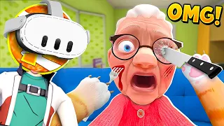 I KILLED MY GRANDMA in VR (I Am Cat)