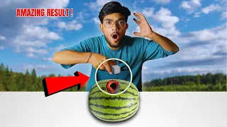 Don't Put Sodium Metal in Watermelon | सोचा नहीं था कुछ ऐसा Result देखने को मिलेगा 😮