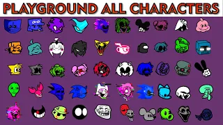 FNF Character Test | Gameplay VS My Playground | ALL Characters Test