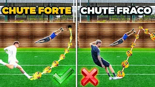 A CADA GOL, O CHUTE FICA MAIS FORTE!! 💪(TEM QUE FURAR O PAREDÃO PRA VALER O GOL!!) +6 NÍVEIS 😱
