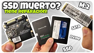 🔥Como REPARAR DISCO SSD M.2 NVME MUERTO!👈😱 Paso a paso bien explicado.