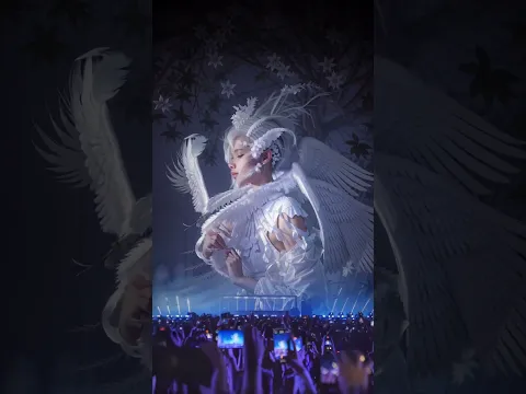 Anyma & Rebūke - Syren | AI retouched to be a Happy Rave #shortsfeed #shorts #anyma #melodictechno