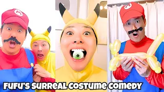 Surreal Ziki & Zaki Costume Horror Comedy | Fufu/ふうふ Bizarre Sketch Compilation 2024 Part8