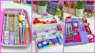 ASMR Filling jumbo mechanical pencil box with cute stationery ✨️ 💕 lot of new stationery items 💖🌈✌🏻