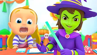 Scary School Teacher + More Halloween Kids Songs & Baby Music