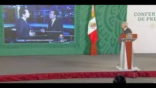 AMLO PONE LA ENTREVISTA EN LA QUE LORET LE LIMPIÓ EL CULO A LOZOYA… QUÉ MADRAZO