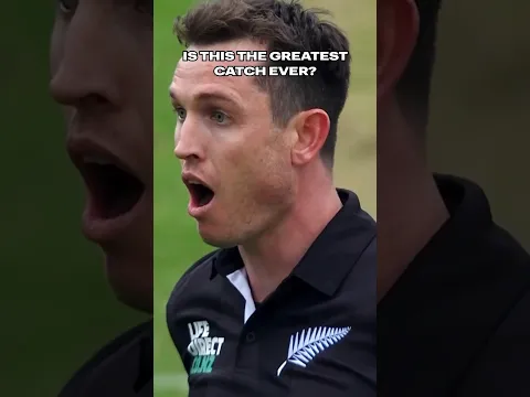 Great catch from Will #WillYoung #BLACKCAPS