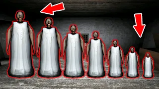 Granny vs baby-Granny vs teenager-Granny - funny horror animation (30 minutes with Granny)