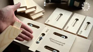 トリマーを使って簡単にホゾ加工できる治具