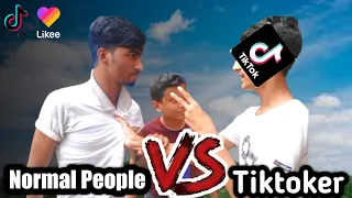 Normal People VS Tiktokers | New Funny Video | THE TTCM LTD