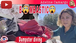 Mega dumpster: Esse dumpster parecia uma LOJA, Inacreditável! #dumpsterdiving @AdelineCamargo
