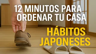 12 HÁBITOS JAPONESES para Ordenar tu Casa en SOLO 12 Minutos