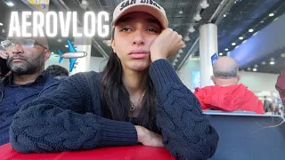 INDO PARA O INTERCÂMBIO | vlog nos aeroportos brasil - los angeles 🇺🇸🌴