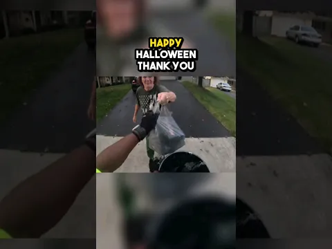 She gave him this on Halloween! 🤣
