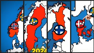 Nordic Countries' History | PART 1 | Countryballs Animation Edit