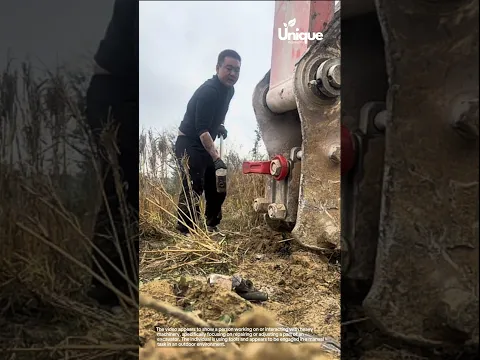 Fixing heavy machinery in the field