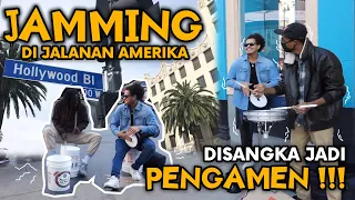 ADU SKILL MUSISI JALANAN AMERIKA !!! ALI KRIBO JADI PUSAT PERHATIAN !! #roadtrip