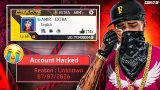 ID HACKED 🥺🥺 AMIR EXTRA KI 😱😱 #freefire #freefiremax #amirextra 