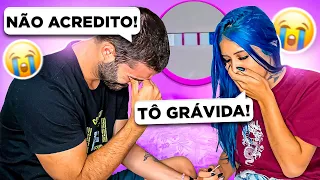FIZ O TESTE DE GRAVIDEZ 😨😱