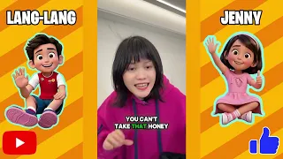 Langlang and Jenny's funny compilation. #funny   #comedyvideos