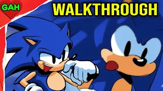 Friday Night Funkin' VS SONIC HD FULL WEEK + Cutscenes (FNF HD Mod) (Super Sonic/Super BF)