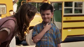 Young Sheldon First Day of High School😎
