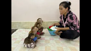 4 Siblings Fastest Lip Smacking Ask Mom To Fast Diapering For Them Very Sweet & Lovely ,