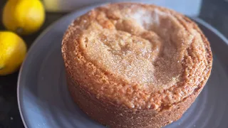 Torta matera de limón (sin huevo/ sin manteca ) 