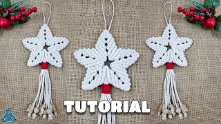 Macrame Christmas Star Tutorial for Beginners | Easy DIY Ornament 2026