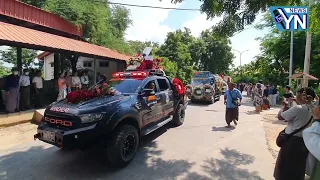 "ဒေါက်တာဇော်မြင့်မောင်ရဲ့ဈာပနကို လူ​ပေါင်းထောင်နဲ့ချီလိုက်ပါပို့ဆောင်"