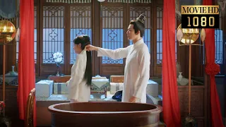 【MOVIE】灰姑娘伺候侯爷沐浴主动脱衣，侯爷忍不住把她拎起翻云覆雨一整夜