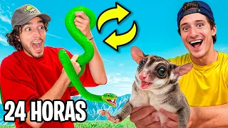INTERCAMBIE DE MASCOTA CON RICKY LIMON POR 24 HORAS !!