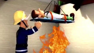 Sam el Bombero Español ⭐️Mike está herido! 🔥Compilación divertida 🔥Dibujos animados