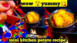 Dum Aloo | Potato Dum | Yummy😋 recipe | Mini Kitchen | Ye nahin dekha to kya dekha......