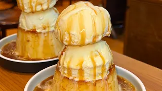 全卵60個、卵黄120個でつくる超濃厚プリンができるまで🍮 #japanesefood #東京グルメ #プリン #asmr #recipe