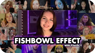 ASMR~Fishbowl Effect Inaudible Whispering Mouth Sounds Collab🐠✨ (trigger credit: @KarunaSatoriASMR)