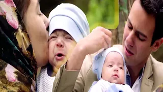 عزيز ينقذ طفله الرضيع من الغرق بنهر جارف أقوى مشاهد رغم الأحزان
