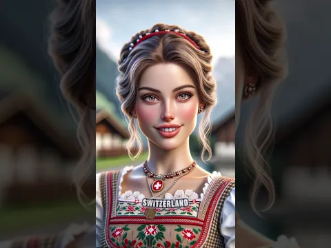AI-Generated Girls in Cultural Elegance from Around the World! | Part 3 - #AiArt #TocaToca #AI