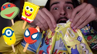 The Ultimate Perfect Popsicle Hunt! (Spongebob, Spider-Man, Minion, Ninja Turtle!)