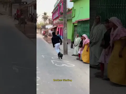 #brotherskating #skating #skater #balurghat #india #girlreaction  #publicreaction #road #like