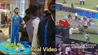 Virat Kohli Birthday Celebration in Kolkata.🥳🎊🎂 #viratkohli #indvssa #happybirthday