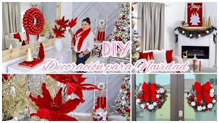 COMO DECORAR LA ENTRADA DE TU CASA PARA NAVIDAD 😘 SENCILLA ELEGANTE #puertanavideña
