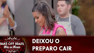 Participante deixa preparo cair no chão | Bake Off Brasil (10/09/22)