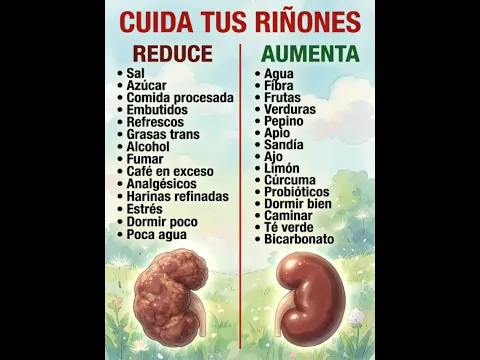Cuida tus Riñones 💧Reduce: