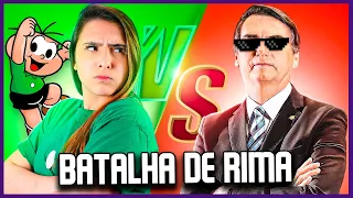 CANTANDO RAP COM A VOZ DO CEBOLINHA! ft. Bolsonaro