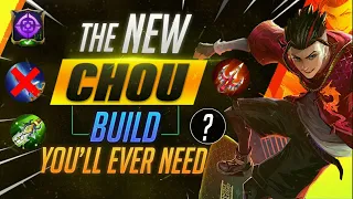 CHOU STUN SKIN + THIS NEW CHOU BUILD IS INSANE! CHOU BEST BUILD | MLBB