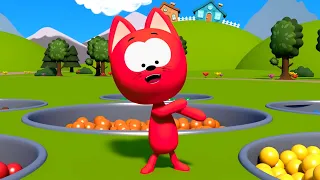 Kitty's Games  - Learn colors with Balloons  - premiere on the channel