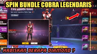 TRIK SPIN BUNDLE COBRA | SPIN EVO COBRA RAGE,EVENT BUNDLE COBRA LEGENDARY - Free fire