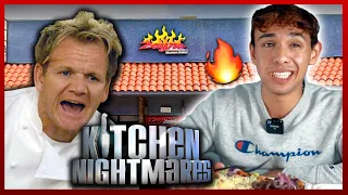 Eating At Gordon Ramsays Kitchen Nightmares Restaurant! 🤮 🥙