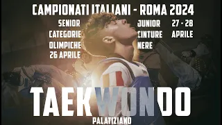Campionati Italiani Taekwondo Roma 2024 - DAY 1 CAMPO 1